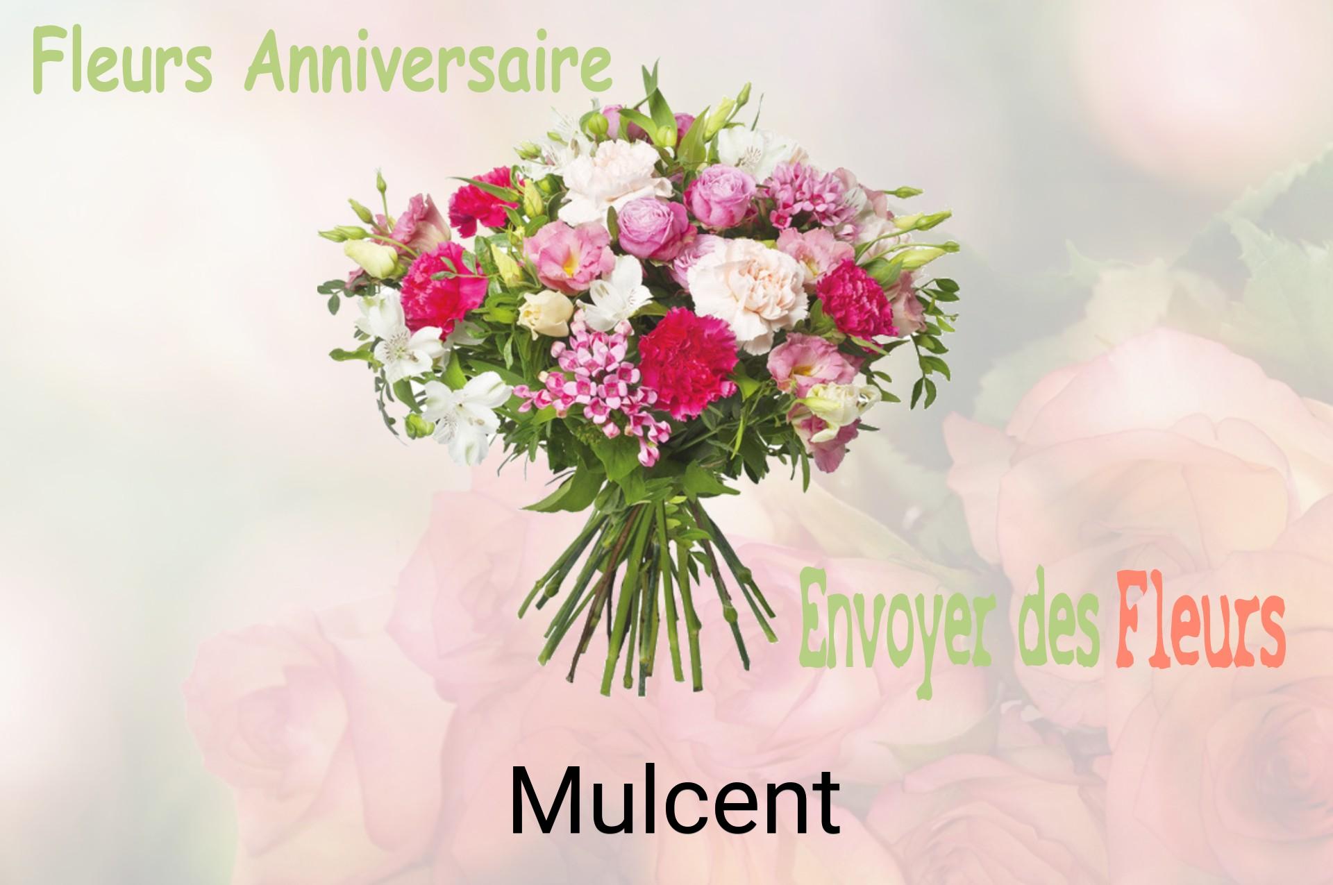 Bouquet de fleurs d’anniversaire livré à Mulcent